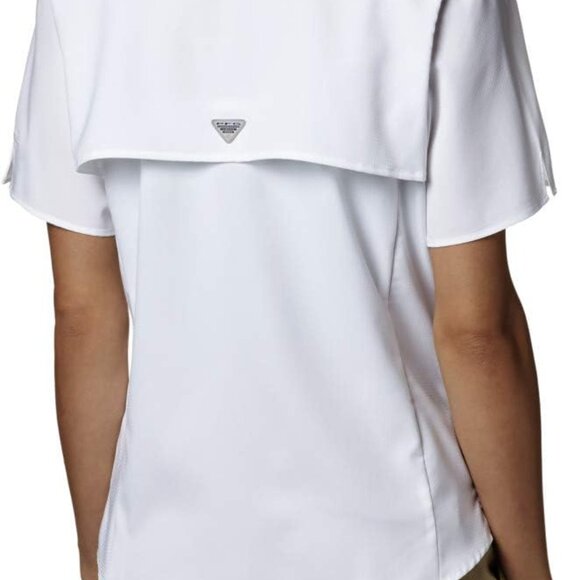 NWT Columbia Women's Discontinued PFG Tamiami II Short Sleeve Shirt, large - Picture 3 of 5
